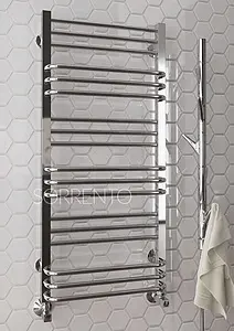 Полотенцесушитель водяной лесенка Terminus Соренто П18 500х1156 полированная сталь 4620768882333, 3