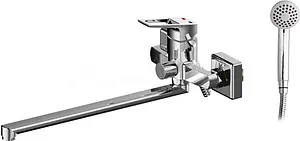 Смеситель для ванны с длинным изливом Milardo Atlantic хром ATLSBLCM10 Смеситель для ванны с длинным изливом Milardo Atlantic хром ATLSBLCM10, 1