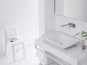 Смеситель для раковины из стены Hansgrohe PuraVida хром 15084000, 4