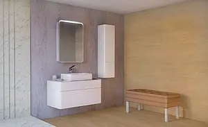 Тумба-умывальник подвесная Raval Pure 100 белый Pur.01.100/P/W+У18293 Тумба-умывальник подвесная Raval Pure 100 белый Pur.01.100/P/W+У18293, 3