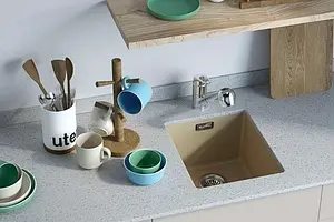 Мойка кухонная Omoikiri Kata 40-U-BL черный 4993396, 3