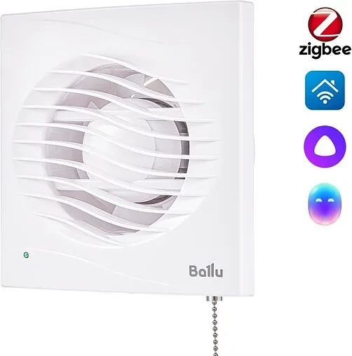 Вентилятор вытяжной Ballu BAF-AR 100 VP белый
