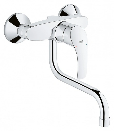 Смеситель для кухни Grohe Eurosmart хром 31391002