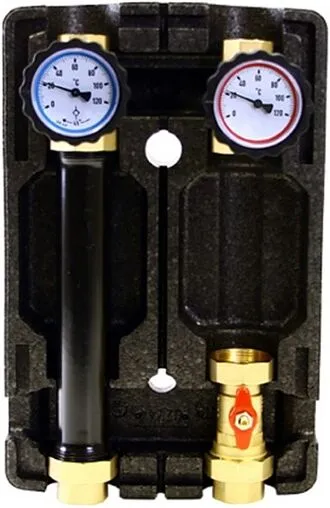 Насосный модуль с прямым контуром 1&quot;в х 1&quot;в Uni-Fitt 490E2503 с насосом Uni-Fitt GTA 25-7