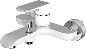 Смеситель для ванны IDDIS Calipso белый/хром CALSB00i02WA Смеситель для ванны IDDIS Calipso белый/хром CALSB00i02WA, 1
