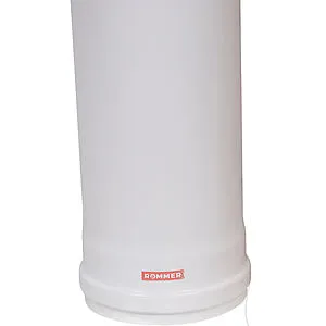 Коаксиальный удлинитель Ø 60/100мм L=2000мм (Al) Rommer RCA-6010-002000, 3