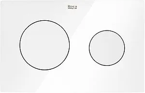 Клавиша смыва для унитаза Roca Duplo One PL-10 890189000 белый глянцевый Клавиша смыва для унитаза Roca Duplo One PL-10 890189000 белый глянцевый, 3