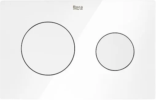 Клавиша смыва для унитаза Roca Duplo One PL-10 890189000 белый глянцевый