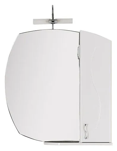 Шкаф-зеркало Aquanet Моника 75 R белый 00186774