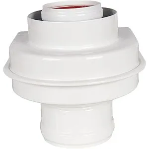 Адаптер разделительный Ø 60/100 x 80/80мм (алюм.) Rommer RCA-8080-240002, 4