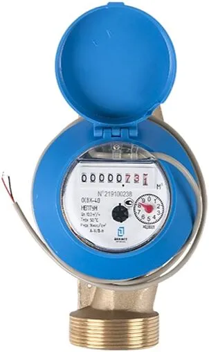 Счетчик воды импульсный Ду40 Декаст ОСВХ-40 &quot;НЕПТУН&quot; ДГ1 76-40-03