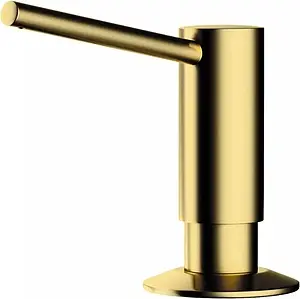 Дозатор Omoikiri OM-02-LG светлое золото 4995005 Дозатор Omoikiri OM-02-LG светлое золото 4995005, 1