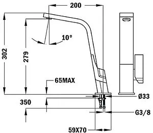 Смеситель для кухни Teka IC 915 чёрная эмаль 33915020N Смеситель для кухни Teka IC 915 чёрная эмаль 33915020N, 2