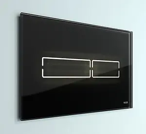 Клавиша смыва для унитаза сенсорная TECElux Mini 9240961 стекло/черный Клавиша смыва для унитаза сенсорная TECElux Mini 9240961 стекло/черный, 4