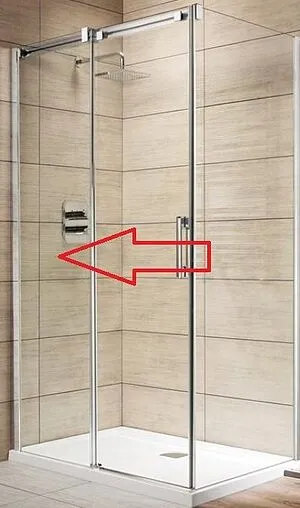 Неподвижный сегмент 450мм прозрачное стекло Radaway Espera KDJ 450 L 380230-01L