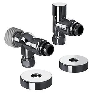 Комплект вентилей терморегулирующих осевых 15x1.0 x ½"н Royal Thermo Design Pro хром RATVXO11215CH Комплект вентилей терморегулирующих осевых 15x1.0 x ½"н Royal Thermo Design Pro хром RATVXO11215CH, 1