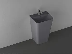 Раковина ISVEA Sott'Aqua 50 антрацит 10SQ37001SV-2C, 3