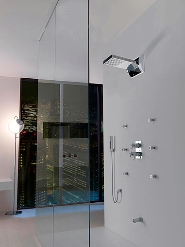 Лейка верхнего душа Bossini Aquavolo хром I00555.030