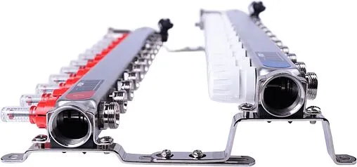 Группа коллекторная с расходомерами 11 отводов 1&quot;в/в x ¾&quot;ек FDV S1103C-2/11