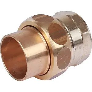 Американка пайка прямая переходная (коническое уплотнение) 35мм x 1¼"в Sanha 4340g 1434035114 Американка пайка прямая переходная (коническое уплотнение) 35мм x 1¼"в Sanha 4340g 1434035114, 1