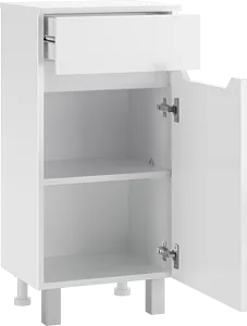 Комод напольный Айсберг Мечта 40 белый DM2508K, 4