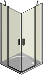 Душевое ограждение 1200x1200мм прозрачное стекло Roltechnik Tower Line TDO1+TDO1/1200*1200 724-1200000-00-02+724-1200000-00-02 Душевое ограждение 1200x1200мм прозрачное стекло Roltechnik Tower Line TDO1+TDO1/1200*1200 724-1200000-00-02+724-1200000-00-02, 3