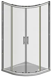 Душевое ограждение 800x800мм матовое стекло Roltechnik Houston Neo NEO/800 N0648 Душевое ограждение 800x800мм матовое стекло Roltechnik Houston Neo NEO/800 N0648, 3