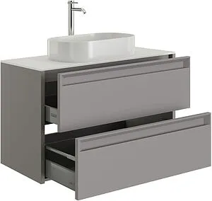 Тумба-умывальник подвесная Allen Brau Fantasy 2.0 80 платина 1.11001.PGM 2.0+, 1