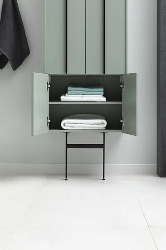 Шкаф-пенал двухстворчатый Allen Brau Reality 60 олива 1.32003.CGM