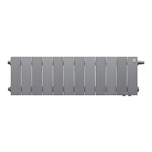 Радиатор биметаллический 12 секций нижнее правое подключение Royal Thermo PianoForte 200 VDR80 Silver Satin RTPSSVDR8020012 Радиатор биметаллический 12 секций нижнее правое подключение Royal Thermo PianoForte 200 VDR80 Silver Satin RTPSSVDR8020012, 2