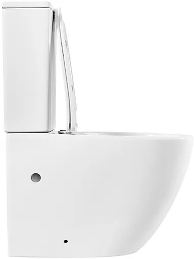 Унитаз-компакт безободковый Aquatek Европа белый AQ2903-00