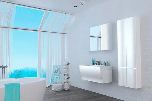 Шкаф-зеркало Aquaton Ондина 80 R белый 1A183502OD010