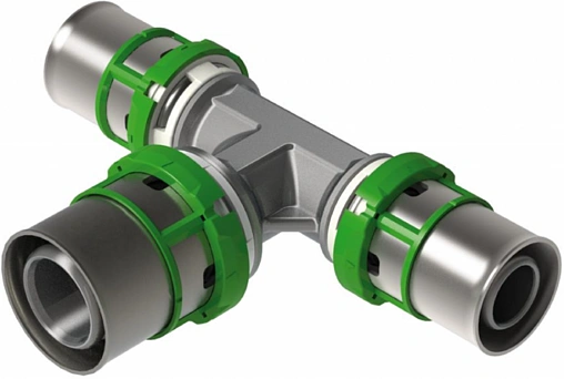 Тройник пресс редукционный 20мм x 26мм x 20мм Comap MultiSkin 7130RW202620