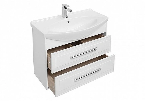 Тумба под умывальник Aquanet Остин 85 белый 00203918