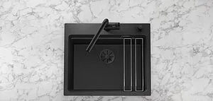 Набор декоративных элементов Blanco чёрный 239975 Набор декоративных элементов Blanco чёрный 239975, 3