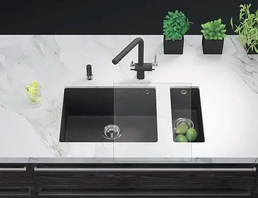 Мойка кухонная Omoikiri Kata 54-U-BE ваниль 4993408