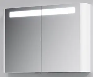 Шкаф-зеркало Am.Pm Sensation 100 белый M30MCX1001WG Шкаф-зеркало Am.Pm Sensation 100 белый M30MCX1001WG, 1