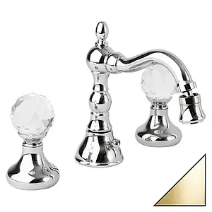 Смеситель для биде Cezares Atlantis золото ATLANTIS-BBS2-03/24-Sw, 1