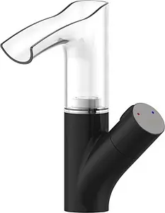 Смеситель для раковины Rossinka чёрный Z35-30B Смеситель для раковины Rossinka чёрный Z35-30B, 1