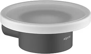 Мыльница Aquatek Лира чёрный матовый AQ4403MB Мыльница Aquatek Лира чёрный матовый AQ4403MB, 1