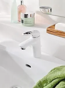 Смеситель для раковины Grohe Eurostyle New белый 33558LS3 Смеситель для раковины Grohe Eurostyle New белый 33558LS3, 4