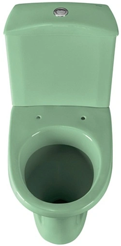 Унитаз-компакт Santeri Вест салатовый 1.P201.8.S04.00B.F