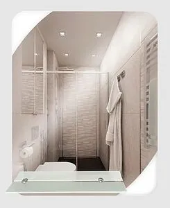 Зеркало Continent Этьен 54x68 В168, 2