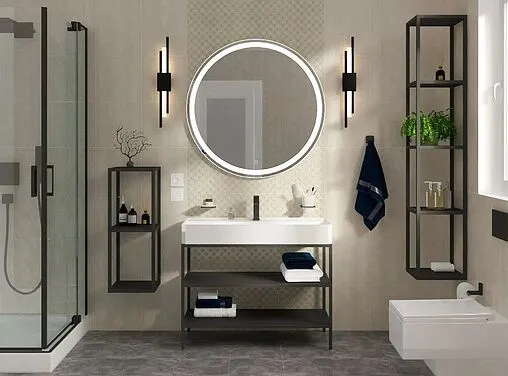 Консоль с умывальником напольная Cezares Cadro 80 чёрный CADRO-80/46/73-2C-PIA-MET-ST+CADRO-80-MENS-NERO+CADRO-80-MENS-NERO Консоль с умывальником напольная Cezares Cadro 80 чёрный CADRO-80/46/73-2C-PIA-MET-ST+CADRO-80-MENS-NERO+CADRO-80-MENS-NERO