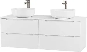 Тумба-умывальник подвесная BelBagno ETNA 120 Bianco Lucido ETNA-1200-2C-SO-BL-P+ Тумба-умывальник подвесная BelBagno ETNA 120 Bianco Lucido ETNA-1200-2C-SO-BL-P+, 4