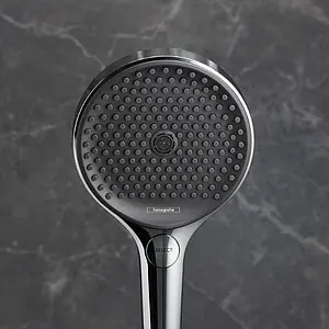 Душевой набор Hansgrohe Rainfinity 130 3jet 125см хром/графит 26852000, 5