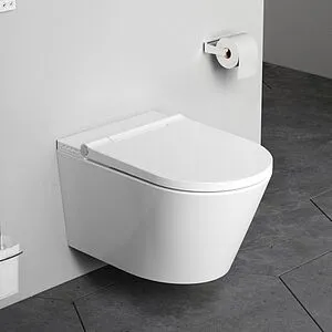 Умный унитаз-биде подвесной безободковый Am.Pm Inspire FlashClean белый CCC501700SC Умный унитаз-биде подвесной безободковый Am.Pm Inspire FlashClean белый CCC501700SC, 3