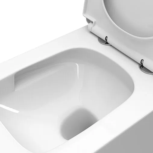 Унитаз подвесной безободковый BelBagno Due Tornado белый BB5171CH-TOR/SC