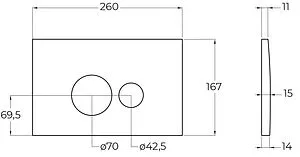 Инсталляция для подвесного унитаза Set 3 в 1 BelBagno BB026/BB082BL с кнопкой белый глянцевый Инсталляция для подвесного унитаза Set 3 в 1 BelBagno BB026/BB082BL с кнопкой белый глянцевый, 3