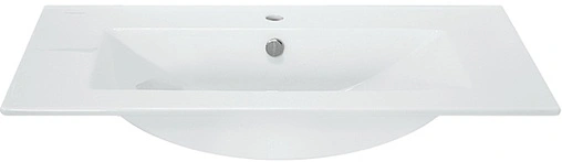 Раковина Sanita Luxe Quadro 90 белый WB.FN/Quadro/90-C/WHT.G/S1